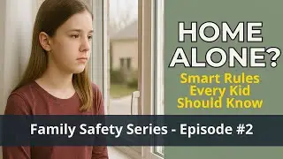 When You’re Home Alone — Smart Safety Rules Every Kid Should Know