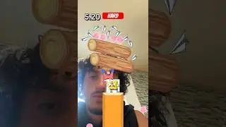 SpongeBob saving game on TikTok
