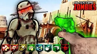 STAR WARS TATOOINE *SURVIVAL MAP* IN CALL OF DUTY ZOMBIES (Black Ops 3 Custom Zombies)