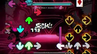 Devils Gambit (FC) Nightmare CupHead - FNF Indie Cross Mod