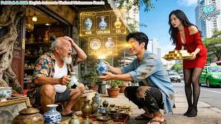 Man With Divine Eyes Helps CEO Buy Billion Dollar Vase, She Proposes With All Her Fortune