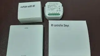 Wifi RF Curtain Relay #smartlife #tuya #tuyaindia #wificurtain