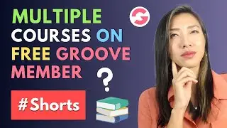 🤔  What Does 1 Free GrooveMember Mean? & Can I Have Multiple Courses on GrooveMember Portal? #shorts