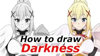 How to draw Darkness | God's Blessing on this Wonderful World! | Step by step Tutorial