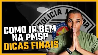 🚨🚨 DICAS FINAIS PARA O CONCURSO SOLDADO PMSP 2024 | A MELHOR ESTRATÉGIA DE PROVA