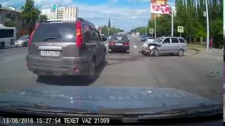 ДТП на Менделеева  Уфа 13 06 2016