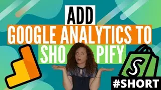 How To Add New Google Analytics 4 To Your Shopify Store [2021] [SHORT]