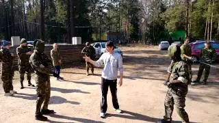 Дуэль на ножах, полигон Чайка