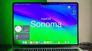 macOS Sonoma Beta Review on M2 MacBook Air!