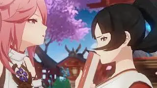 YAE MIKO TWIXTOR CLIPS 『 2K 』