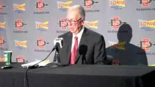 Steve Fisher 1-23-10 Postgame Comments