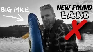 New found LAKE X - Gäddfiske i hemlig sjö