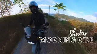 Shaky Morning Ride _ Royal Enfield Himalayan