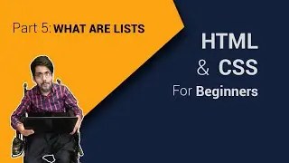 What are Lists in  HTML and CSS Part 5 For Beginners | Code Fusion