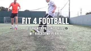 8 PARTNER PASSING DRILLS FOR FOOTBALLERS