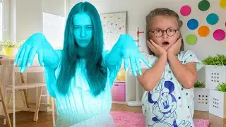 Саша прикидається привидом | Пранк над молодшою сестрою