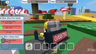 Играю в роблокс симулятор пчёл)