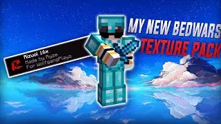 MY NEW TEXTURE PACK FOR BEDWARS (Rizuol 16x Pack Gameplay) | Minecraft