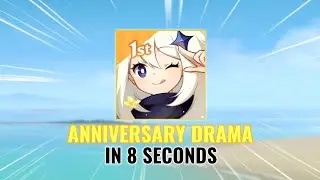 Genshin Impact anniversary drama in 8 seconds...