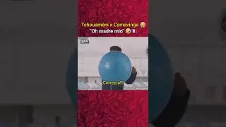Tchouaméni x Camavinga 🤣🇫🇷 | #football #footballshorts #futbol #soccer