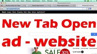 Solution: Firfox New Tab Link Remove (Can't change newtab)