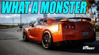 TURNING THE FREE GTR I GOT INTO AN ABSOLUTE MONSTER ON CARX STREET