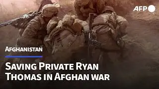 Saving Private Ryan Thomas after Afghan IED strike