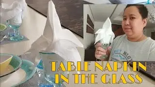 MAGTUPI TAYU NG TOWEL PARA SA GLASS 