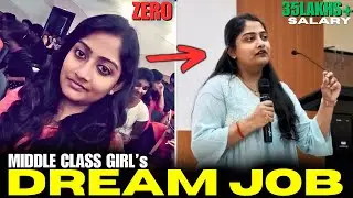 First Dream Job of Middle Class Girl💔😭Untold Story🔴