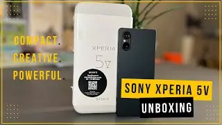 [Unboxing] Sony Xperia 5 V Smartphone - Compact. Creative. Powerful. [German]