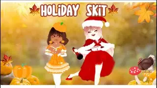 Months of the year as people ~Roblox Holiday Skit~ HAPPY THANKSGIVING 🦃🍁