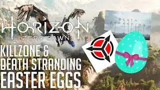 Horizon Zero Dawn DEATH STRANDING & KILLZONE EASTER EGGS