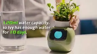 Tuya Ivy ESP32 smart flower pot overview and demo