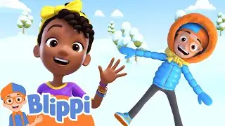 To The Snow! | Blippi and Meekah Podcast | Educational Videos For Kids