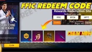Free Fire Redeem Code FFIC GOLD || The Tech Crusherz |#ytshorts#shorts#viral#ajjubhai #freefire