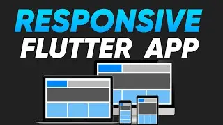 Responsive flutter app | Flutter Responsive Ui design Tutorial