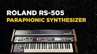 Roland RS-505 PARAPHONIC SYNTHESIZER / И.З.C.№56