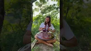 Just Teaching Myself to Play Handpan Instrument