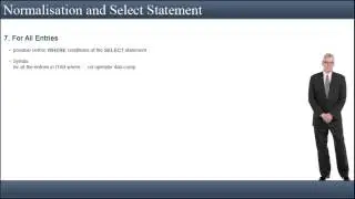Normalisation and Select Statement - SAP ABAP
