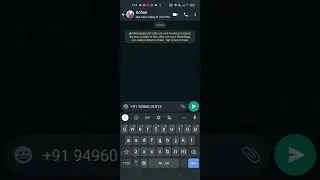 sent msg in WhatsApp without saving trick( Malayalam)