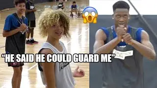 GREEK FREAK’S LIL BRO WAS ACTING A FOOL!!