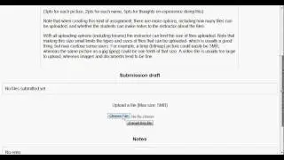 UMS - Assignments Uploading Files
