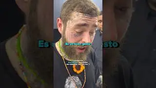 Post Malone intercambia sus zapatillas con una fan 👟