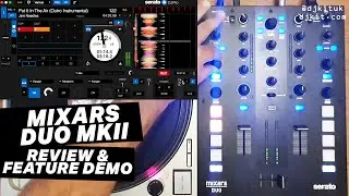Mixars Duo MKII 2 channel battle mixer for Serato - Review & demo w/ DJ Jimi Needles