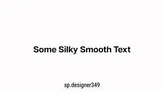 Text Like Ui Apple animation in After Effects