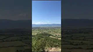 Views over the Alazani valley, Georgia