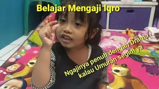 Belajar mengaji Iqro penuh dengan Drama Part 1