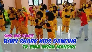 Baby Shark Kids Dancing | Baby Shark Dance Bina Insan Mandiri Kindergarten
