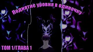 Поднять уровень в одиночку (аудио ранобе) Том 1/ глава 1