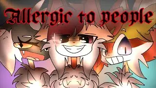 Super cat tales 2 meme || Allergic to people meme || Flipaclip ^^☆